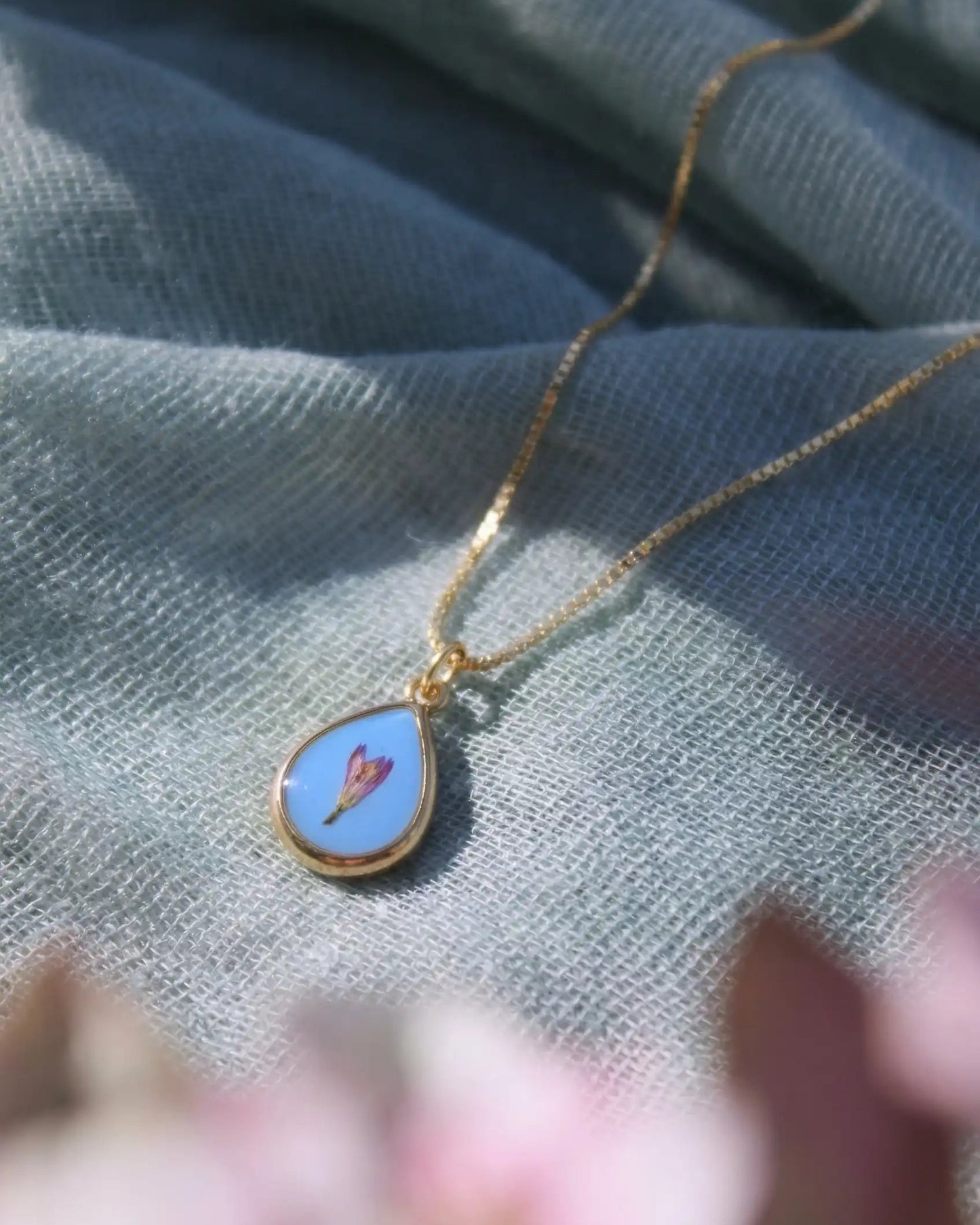 Cimelia Forget-Me-Not Necklace