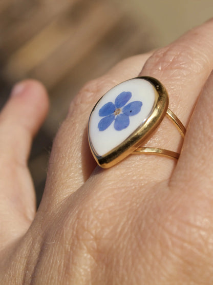 Anello Cimelia Nontiscordardime Goccia