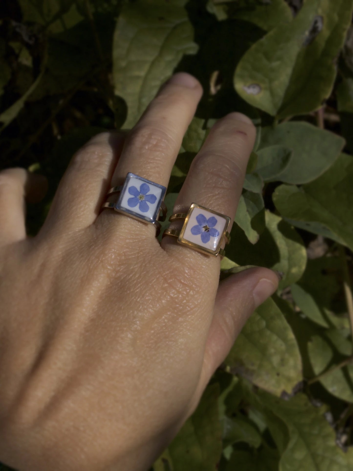 Anello Cimelia Nontiscordardime Quadrato