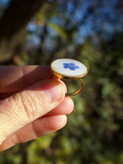 Anello Cimelia Nontiscordardime Tondo