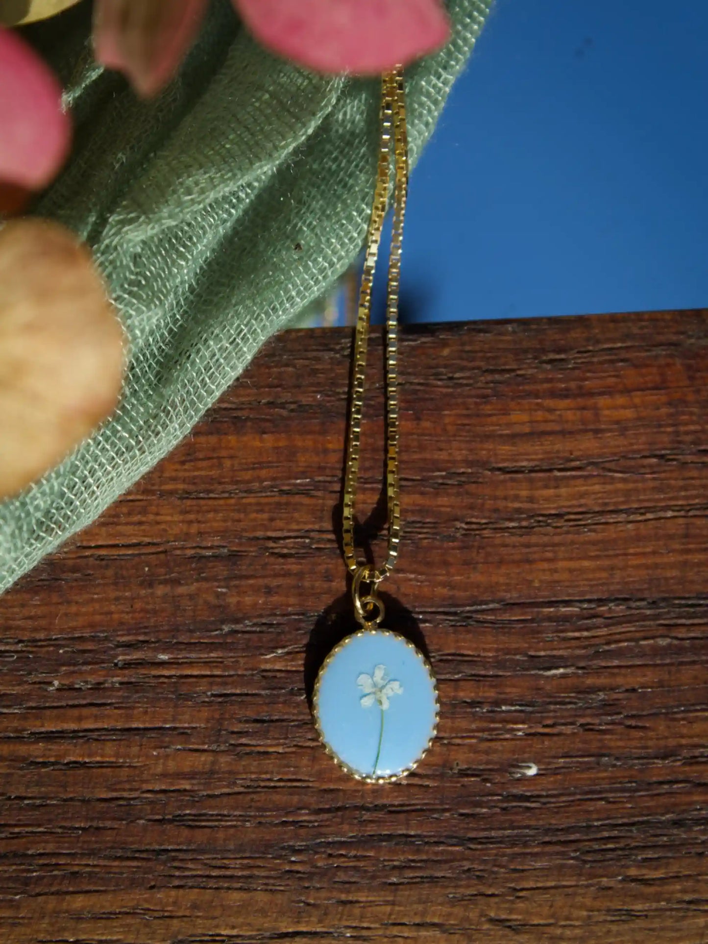 Collana Cimelia Carota Selvatica Ovale