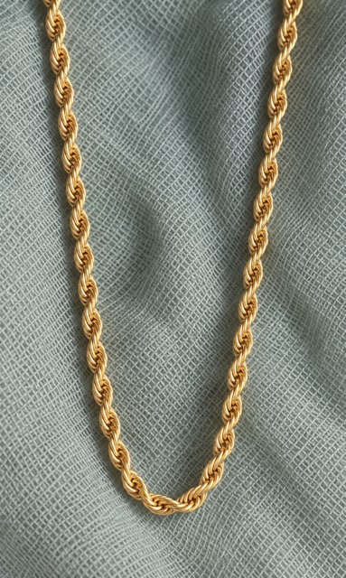 Catenella Intrecciata acciaio 316L