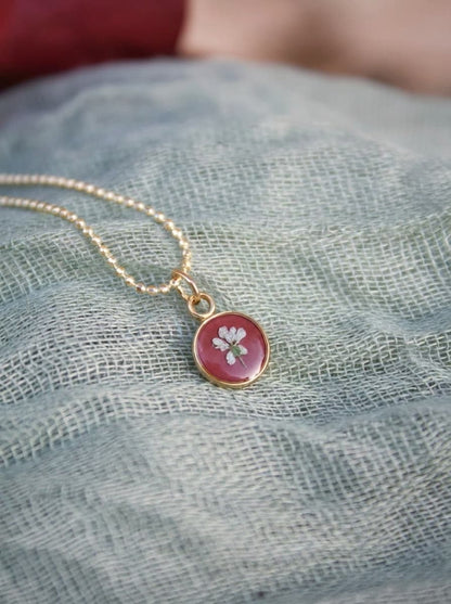 Collana Lilliput Carota Selvatica Tondo